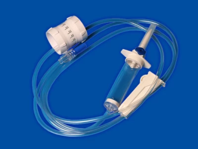 带流量调节器输液器